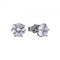 Diamonfire Silver White Zirconia Solitaire Earrings E5580DiamonfireE5580