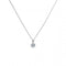 Diamonfire Silver White Zirconia Solitaire Pendant P4608DiamonfireP4608