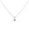 Diamonfire Silver White Zirconia Solitaire Pendant P4610DiamonfireP4610