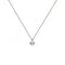 Diamonfire Silver White Zirconia Solitaire Pendant P4641DiamonfireP4641
