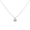 Diamonfire Silver White Zirconia Solitaire Pendant P4642DiamonfireP4642