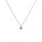 Diamonfire Silver White Zirconia Solitaire Pendant P4644DiamonfireP4644