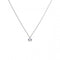 Diamonfire Silver White Zirconia Solitaire Pendant P4645DiamonfireP4645