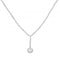 Diamonfire Silver White Zirconia Y - Collier Necklace N4233DiamonfireN4233