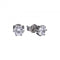 Diamonfire White Zirconia Solitaire Prong Setting Earrings E5582DiamonfireE5582