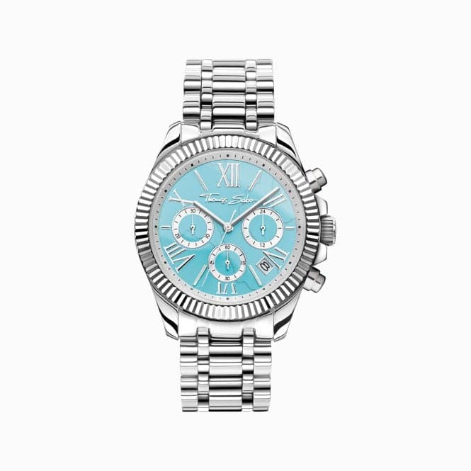 Divine Chrono With Turquoise Dial Watch WA0397 - 201 - 201Thomas Sabo WatchesWA0397 - 201 - 201