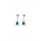 Divine Medium Silver Plated Blue Zirconia Earrings PEN0952AZUMTLUNOde50PEN0952AZUMTL