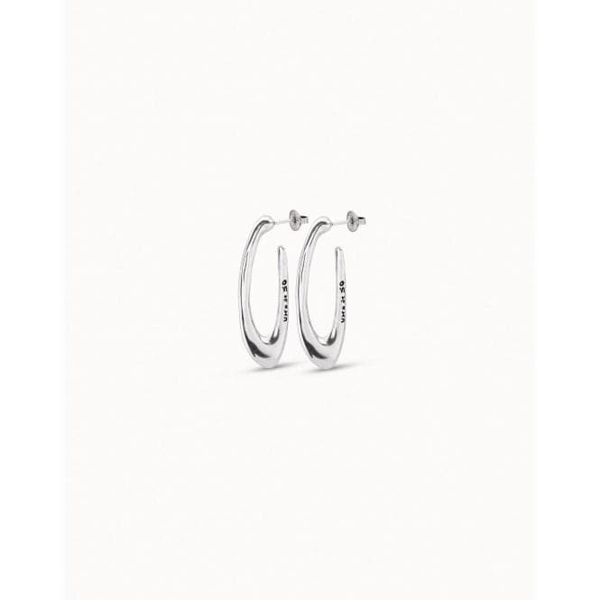 Do You Orbit? Silver Metal EarringsUNOde50PEN0433MTL0000U