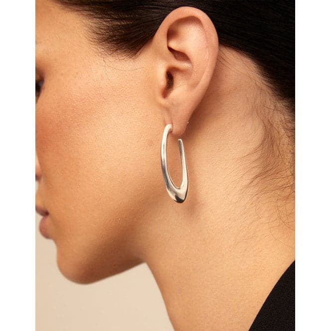 Do You Orbit? Silver Metal EarringsUNOde50PEN0433MTL0000U