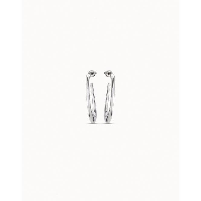 Do You Orbit? Silver Metal EarringsUNOde50PEN0433MTL0000U