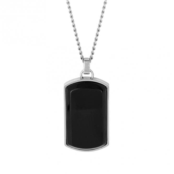 Dog Tag Black Onyx Necklace N4546BFred BennettN4546B