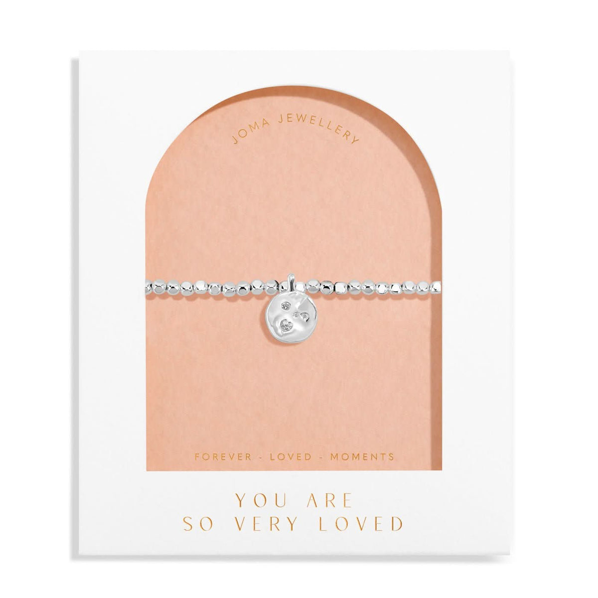 Dolce Vita You Are So Loved Silver Plated Bracelet 8500Joma Jewellery8500