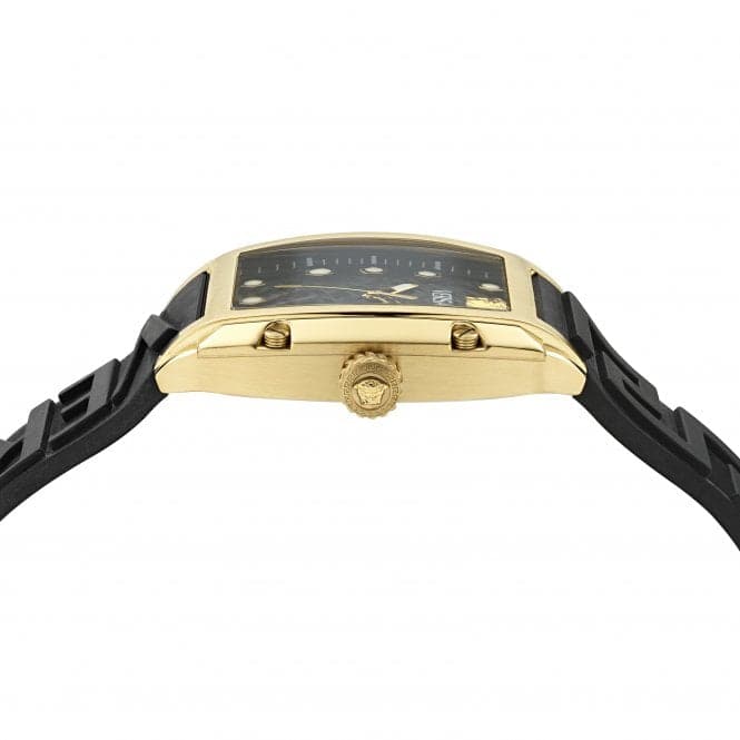 Dominus Black Guilloch Sapphire Watch VE8K00624Versace WatchesVE8K00624