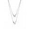 Double Butterfly Necklace COL1861MTL000UNOde50COL1861MTL000