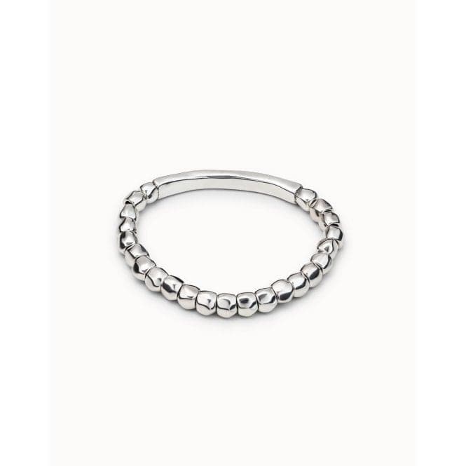 Dripping Silver Metal BraceletUNOde50PUL1844MTL0000M