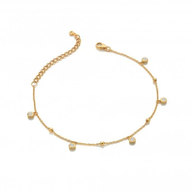 Droplet White Topaz Bracelet DL665Hot Diamonds x GemstonesDL665