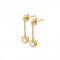 Droplet White Topaz Earrings DE773Hot Diamonds x GemstonesDE773
