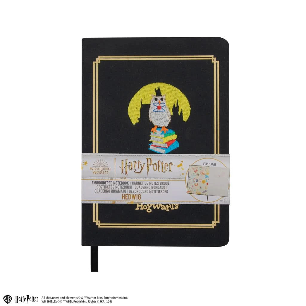 Harry Potter Hedwig Embroidered Notebook CR5246