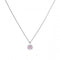 Dusky Pink Cubic Zirconia Pave Pendant P4779DiamonfireP4779