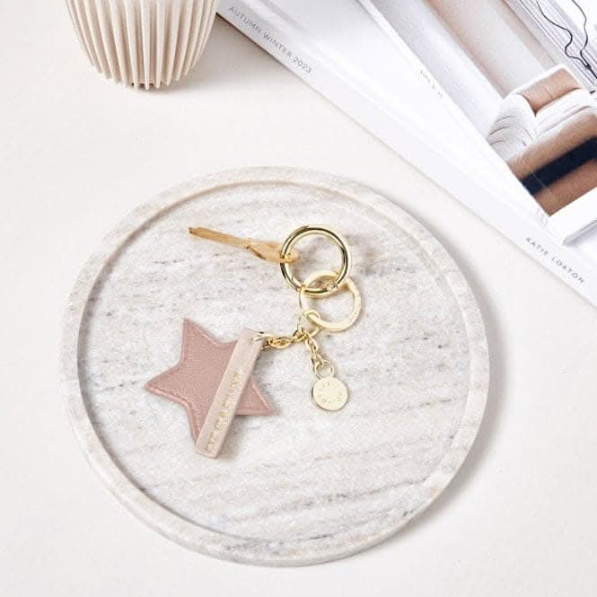 Dusty Pink Chain Keyring 'Mum In A Million' KLB3044Katie LoxtonKLB3044