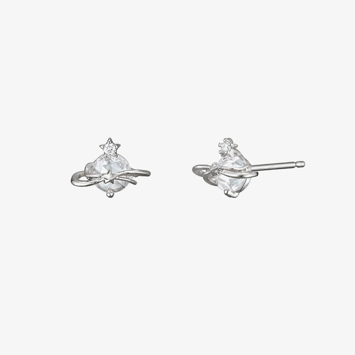 Princess saturn earrings