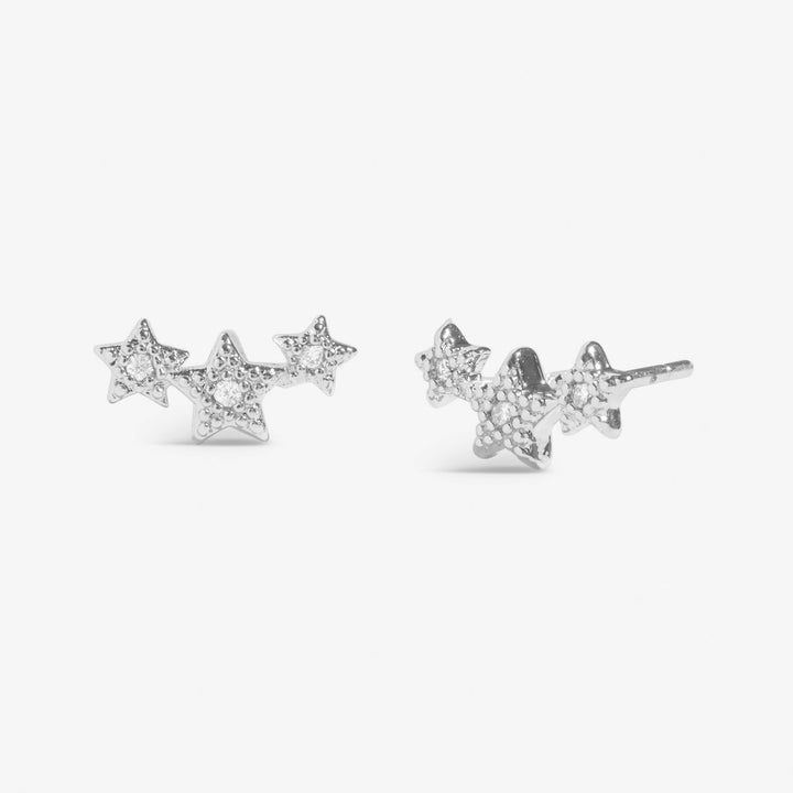 Earring Bauble Merry Christmas Stud Silver Plated Earrings 7688Joma Jewellery7688