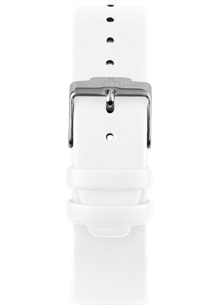 Eco Power Solar White Vegan Strap Unisex WatchThe Fine CollectiveBA0071758