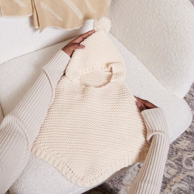Eggshell Baby Poncho BA0129Katie LoxtonBA0129