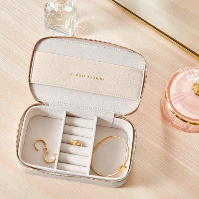 Eggshell Pebble Jewellery Box 'Choose To Shine' KLB3013