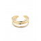Electrik Rigid Triple 18k Gold - Plated Medium Link Inner Bangle PUL2440ORO000UNOde50PUL2440ORO000