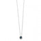 Elements 9ct White Gold Blue Sapphire And Diamond Cluster Pendant GP928LElements GoldGP928L