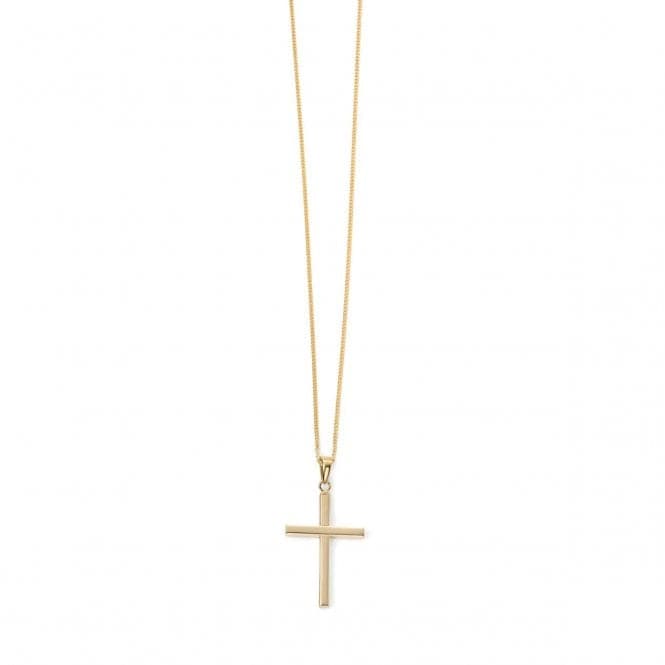 Elements 9ct Yellow Gold Large Cross Pendant GP942Elements GoldGP942