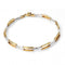 Elements 9ct Yellow Open Rectangle Link Bracelet GB427Elements GoldGB427
