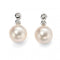 Elements Diamond Pearl Earrings GE896WZ475Elements GoldGE896W