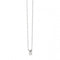 Elements Gold 9CT White Gold 0.25CT Solitaire Necklace GN265Elements GoldGN265