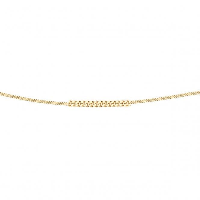 Elements Gold 9CT Yellow Gold Diamond Cut Curb Chain Necklace GN175Elements GoldGN175