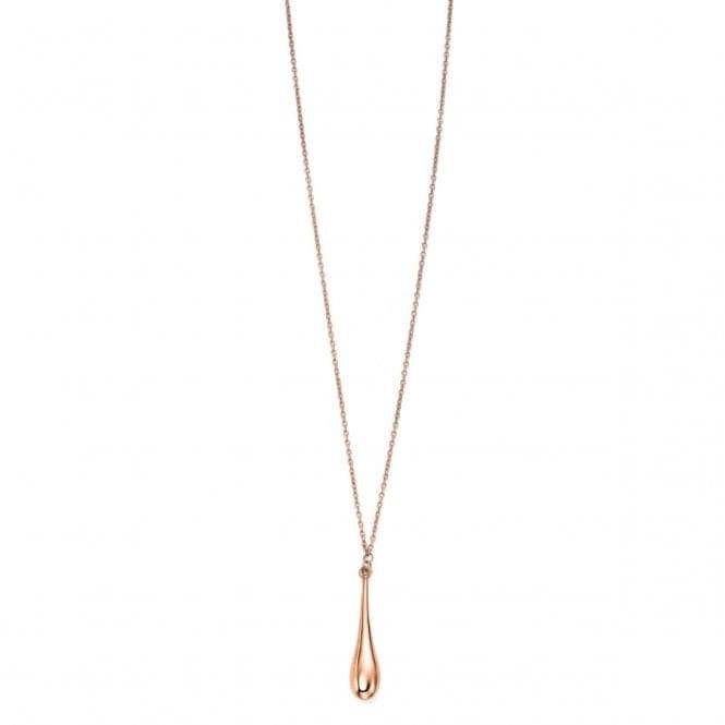 Elements Gold Rose Gold Long Drop Necklace GN209Elements GoldGN209