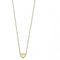 Elements Gold Yellow Gold Plain Heart Necklace GN309Elements GoldGN309