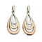 Elements Rose Yellow White Gold Teardrop Earrings GE845Z475Elements GoldGE845
