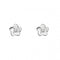 Elements Silver 3D Cherry Blossom With CZ Centre Earrings E5731CBeginningsE5731C