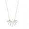 Elements Silver Bar Drop With Frosted Finish Necklace N4298BeginningsN4298