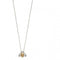 Elements Silver Mixed Yellow Plate And Plain Silver Bug Pendant P4678BeginningsP4678