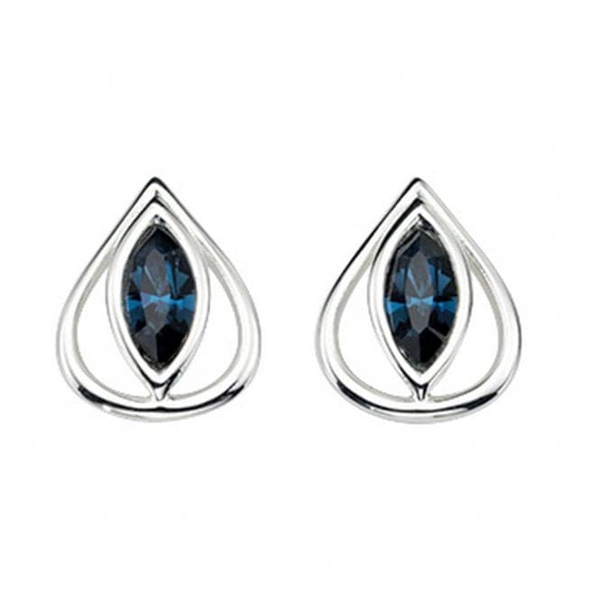 Elements Silver Montana Crystal Teardrop Stud Earrings E4034LZ364BeginningsE4034L