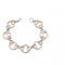Elements Silver Multi Link Rose Gold Plated Bracelet B5148BeginningsB5148