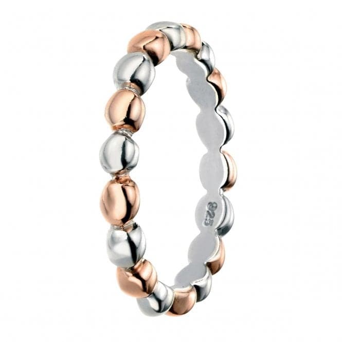 Elements Silver Rose Gold Multi Ball Ring R3462BeginningsR3462 50