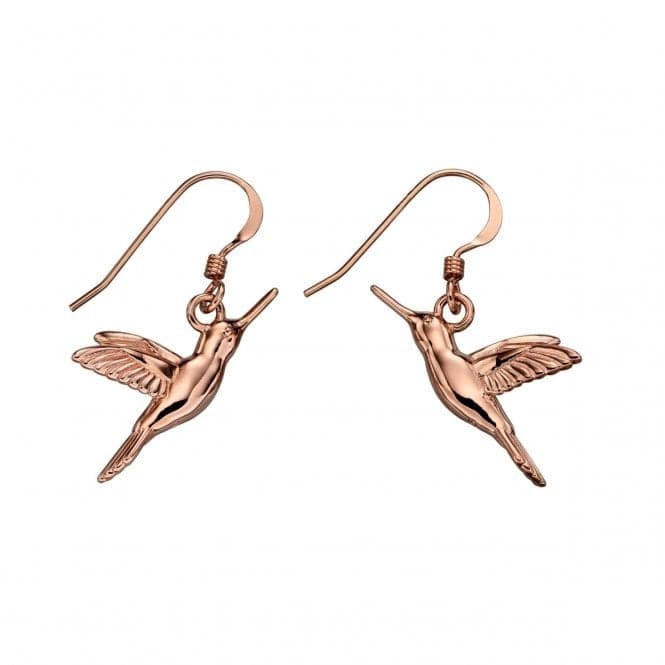 Elements Silver Rose Gold Plated Hummingbird Earrings E5726BeginningsE5726