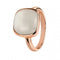 Elements Silver Rose Gold With Cabochon Moonstone Ring R3455NBeginningsR3455N 50