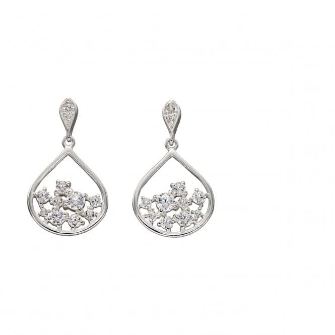 Elements Silver Scattered Zirconia Earrings E5673CBeginningsE5673C