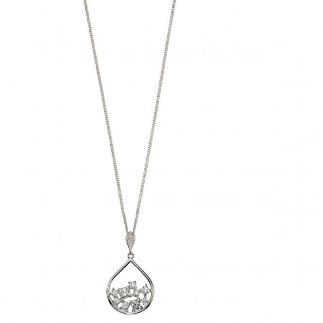 Elements Silver Scattered Zirconia Pendant P4673CBeginningsP4673C