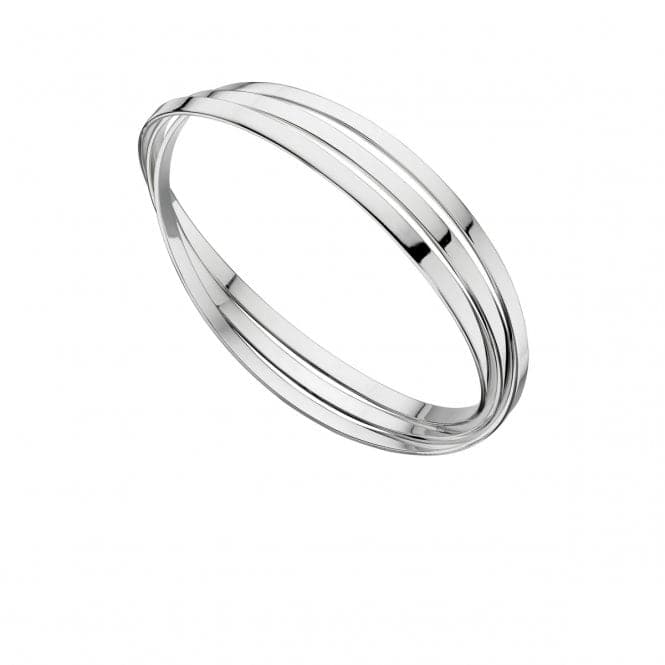 Elements Silver Triple Russian Wedding Bangle B4587BeginningsB4587